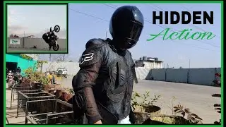 First Day in HIDDEN Action ||Rider Roshni || Sriza Roxx || Stunt Class