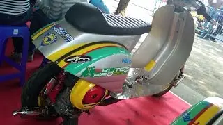 Gara vespa skuter keboot road racing tune up ++