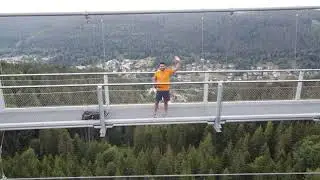 WILDLINE H&auml;ngebr&uuml;cke drone shot