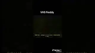 Cinta VHS de @El_camaron10 #fnaf #parati #vhsgame #freddyfazbear