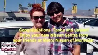 Metro Nissan of Montclair Congratulations, Tasha and Javier!! On Your New 2016 Nissan Sentra SV