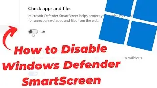 Как отключить функцию SmartScreen в Windows Defender