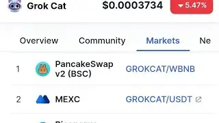 ✔️ Airdrop: Grok Cat✨ 🎁 Reward: $7 worth $GROKCAT 👥 Winners: 1000 Randomly