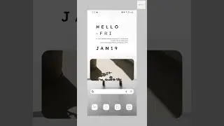 Make your Samsung simple and aesthetic #shorts #aesthetic #samsung #android #theme #custom #oneui