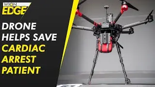 Automated drone trial may help cardiac arrest patients | WION Edge