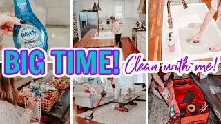 BIG TIME CLEAN WITH ME! | EXTREME CLEANING MOTIVATION TO GET YOU UP & MOVING!!! | Amy Darley