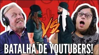 IDOSOS REAGEM A BATALHA DE YOUTUBERS - MUSSOUMANO