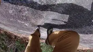 SLAB CLIMBING Laurel Knob area, N.C.