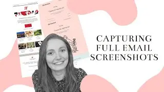 How to take a full page screenshot for emails - 2026 Tutorial for two different tools