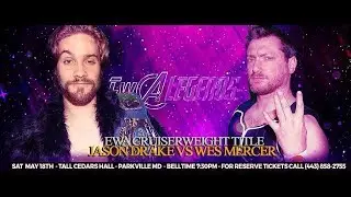 Jason Drake vs Wes Mercer - EWA Cruiserweight Championship Match