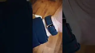 Huawei Watch Leather Watch Strap / Navy Blue / Hand Stitched