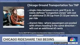 Chicago rideshare surcharge begins in select zones