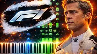 F1 - Main Theme | Hans Zimmer | Piano Tutorial