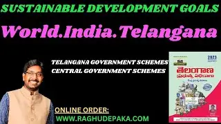Sustainable Development goals(World.India.Telangana)///Santhosh Sir///Genius Online///