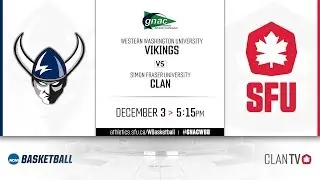 SFU Women's Basketball vs. WWU - December 3rd, 2019
