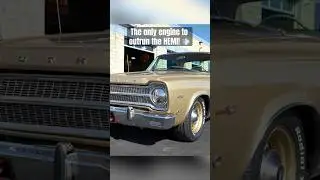 This 1965 Plymouth Satellite 426 Wedge is a legitimate contender on the street! #HEMI #FindYours