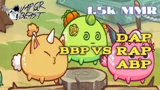[AXIE INFINITY] BBP (Bird Beast Plant) vs DAP/RAP/ABP (GAMEPLAY)