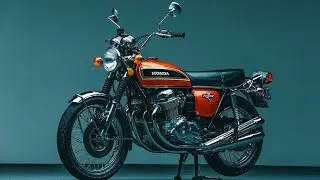 The Honda CB750Four, a legendary motorcycle known as the pioneer of the superbike era. For...more