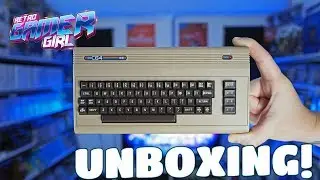 C64 Unboxing & Game Play Review | Retro Gamer Girl