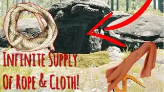 Where To Get A Ton Of Rope & Cloth! | The Forest