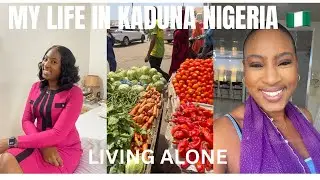 LIVING ALONE IN KADUNA AS A SINGLE LADY + MAKEUP CLASS +WORK LIFE + SHOPPING + MORE