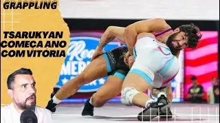 Arman Tsarukyan vence por superioridade t&eacute;cnica mais uma luta de grappling no evento RAF 5