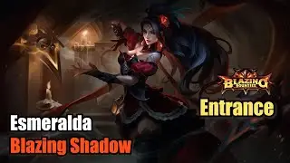 Esmeralda Blazing Shadow Skin Blazing Bounties Entrance (Upscale 4K) Mobile Legends