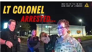 Lieutenant Colonel Dragged From Car by Police During Traffic Stop