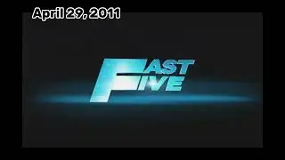 Fast & Furious Tv Spot Logos  (Mascot Special)