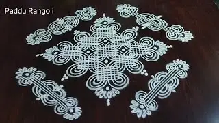 Kartika Masam Muggulu 🌻 Easy Padi Kolam 🌻 Traditional Rangoli designs 🌻 Paddu Rangoli 