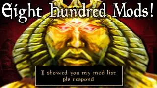 I Installed Over 800 Morrowind Mods!