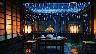 FALL INTO SLEEP INSTANTLY &ndash; Zen Rain & Japanese Flute for Deep Healing Sleep