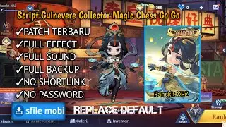 Script Skin Commander Guinevere Collector Lady Crane Magic Chess Go Go | Full Effect | Patch Terbaru