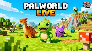 Epic Palworld Quests & Minecraft Survival LIVE!