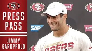 Jimmy Garoppolo Previews Redskins Matchup | 49ers