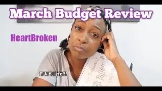 March Budget Review | This Breaks My Heart (give away closed)