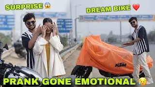 I Surprised Her With Her Dream Bike 😍 || Prank Gone Emotional 🥲 