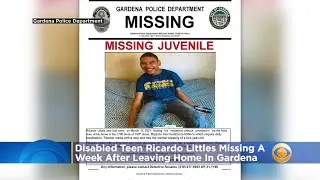 Disabled Teen Ricardo Littles Missing A Week After Leaving Home In Gardena