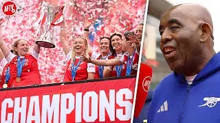 Arsenal Women Shut Down The Emirates! | Champions League Trophy Lift