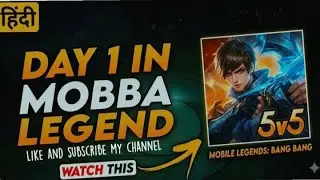 Day 1 in moba legends #longvideo #viral #views #mobilelegends #mlbb #mobilelegendsbangbang 