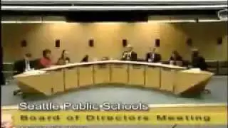 Now that Public Testimony is over, here's Dr. Goodloe-Johnson.
