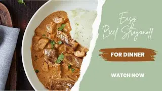 Make Delicious Beef Stroganoff in Minutes - Unbelievable Simplicity with Simply Cook