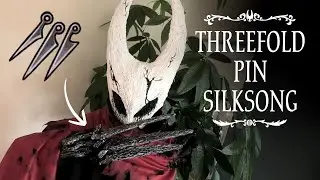 Cosplay : Threefold Pin for Voidborne Hornet - Hollow Knight Silksong / Dark Souls