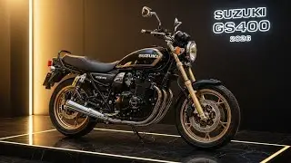 Наконец-то! Suzuki GS400 Neo Retro 2026 года уже здесь &ndash; легенда возвращается!
