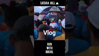 Satara hill 21 Km Vlog @runwithnikhil134 #shorts #vlog #fitnesslife #travel #india #running