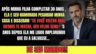 Minha filha e seu namorado me expulsaram de casa. Anos depois me ligou  para que eu a salvasse...