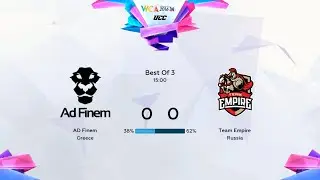 Ad Finem vs Empire Game 2 Финальный тур квалификаций Dota 2 WCA 2016 [26.08.2016]