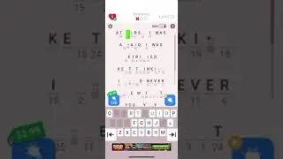 Solving level 25 on cryptogram