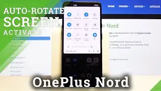 How to Use Auto Rotation in OnePlus Nord &ndash; Enable Automatic Rotation
