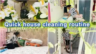 Housewife Easy and quick house cleaning routine  | clean house from inside and outside #cleaning